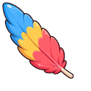 Cute Scarlet Macaw Pointer