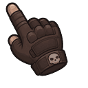 Cute Skull Operator Pointer