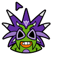 Cute Spiky Lime Alien Default