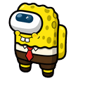 Cute SpongeBob Among Us Default