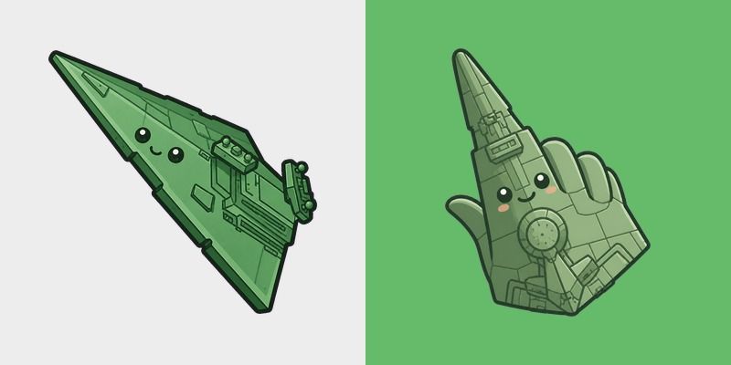 Cute Star Wars Green