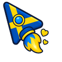 Cute Sweden Rocket Default