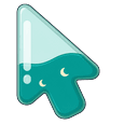 Teal Moon Charm Default