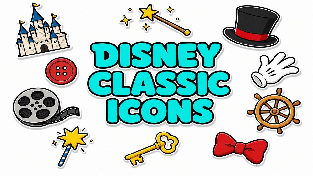 Disney Classic Icons - Custom cursor collection preview