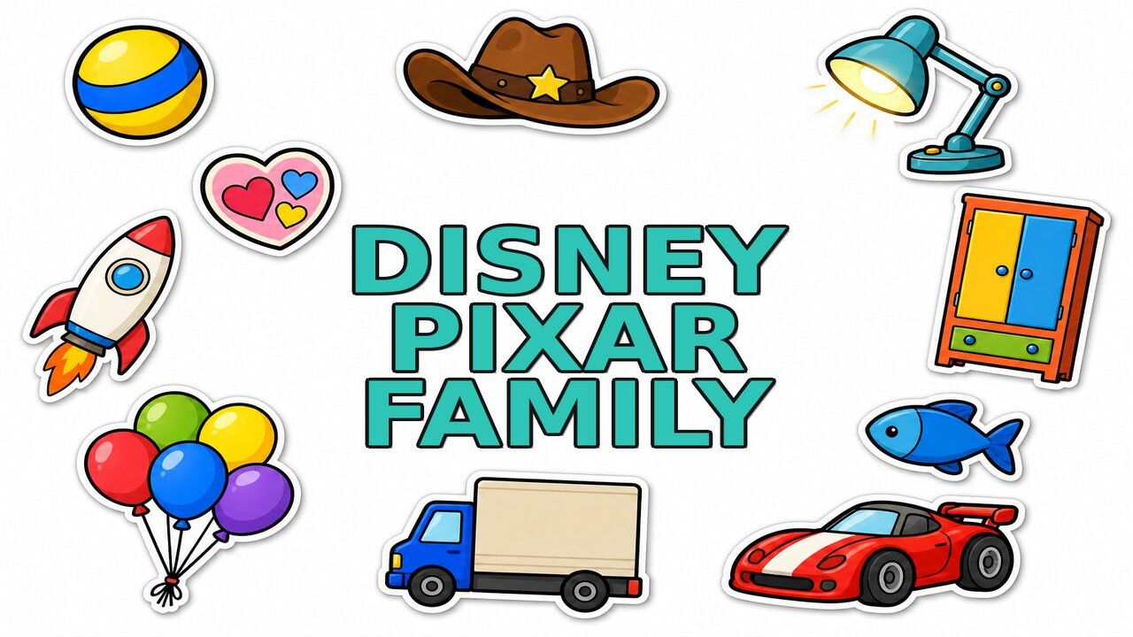Disney Pixar Family - Custom cursor collection preview