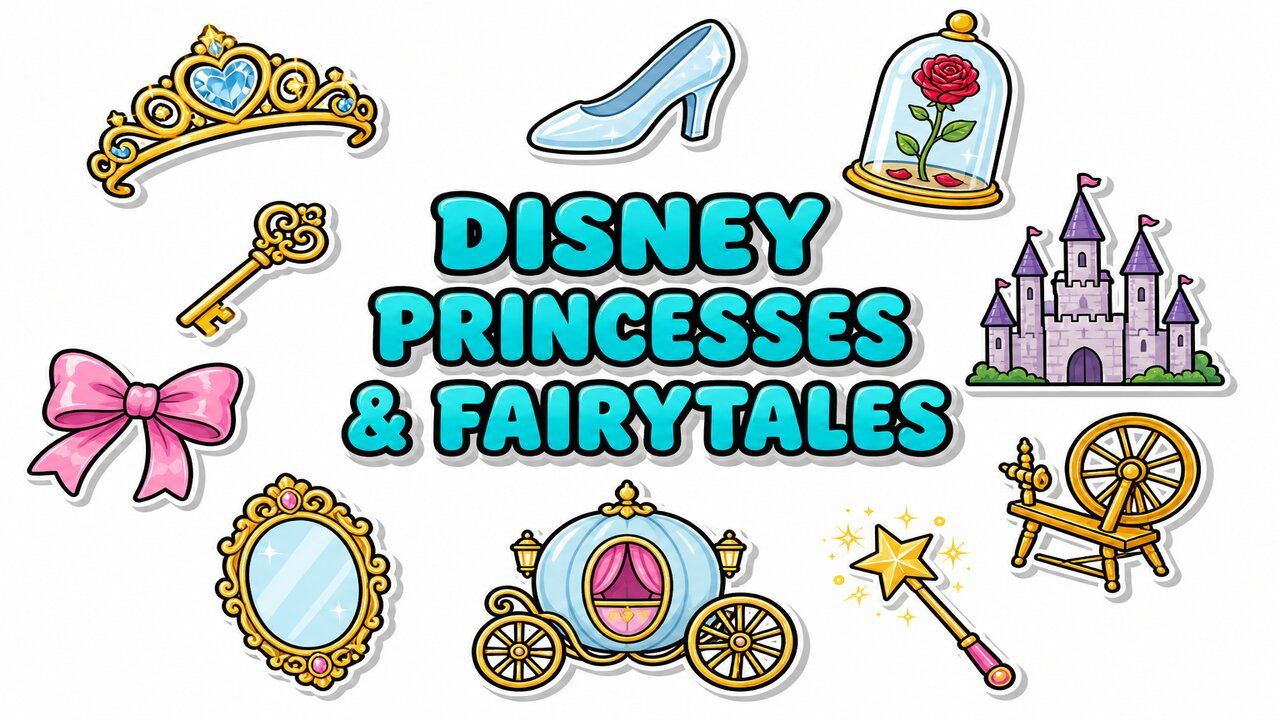 Disney Princesses & Fairytales - Custom cursor collection preview