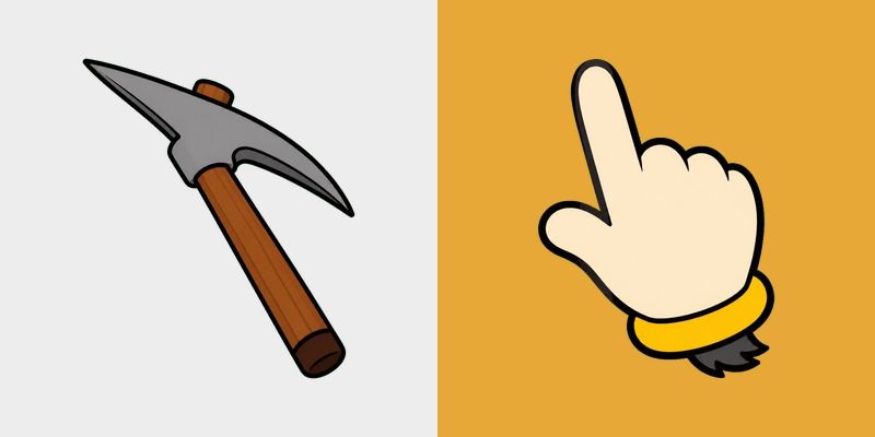 DuckTales George Mallardy Pickaxe
