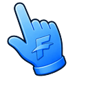 Electric Blue F Pointer
