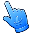 Electric Blue L Pointer