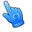 Electric Blue O Pointer