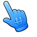 Electric Blue U Pointer