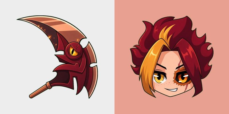Ember Kayn Scythe Cursor