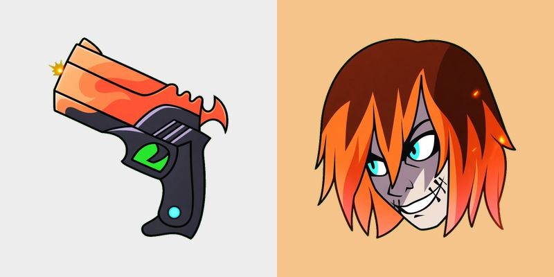 Ember Nix Blaster Cursor