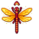 Ember Pixel Dragonfly Pointer