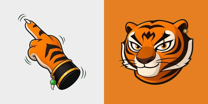 Ember Tigress Claw Cursor
