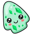 Emerald Crystal Blob Default