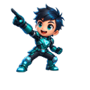 Epic Sci Fi Adventurer Pointer