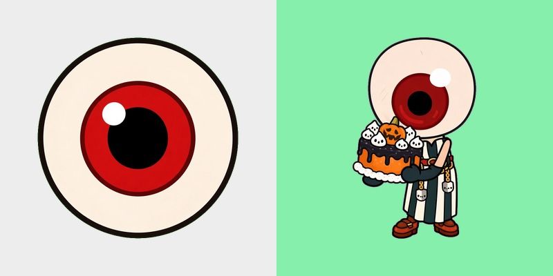 Eyeball Cake Toca