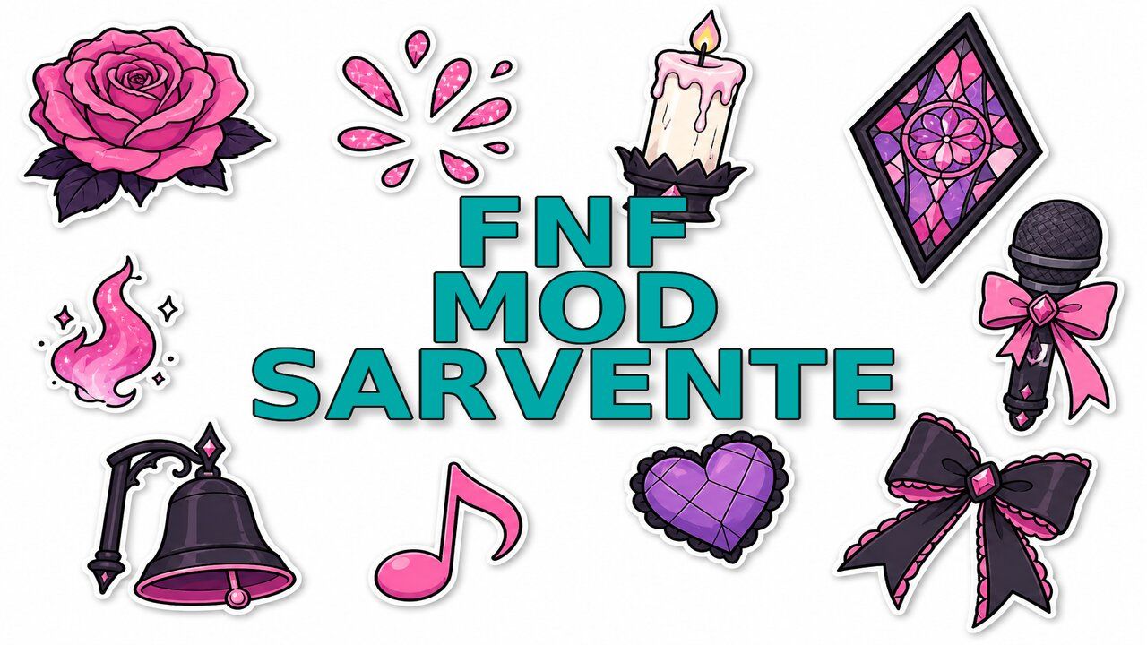 FNF Mod Sarvente - Custom cursor collection preview