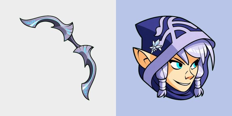Frost Ember Bow Cursor