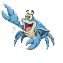 Frost Sebastian Crab Cursor Default