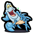 Frost Sebastian Crab Cursor Pointer