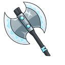 Frost Teros Axe Cursor Default