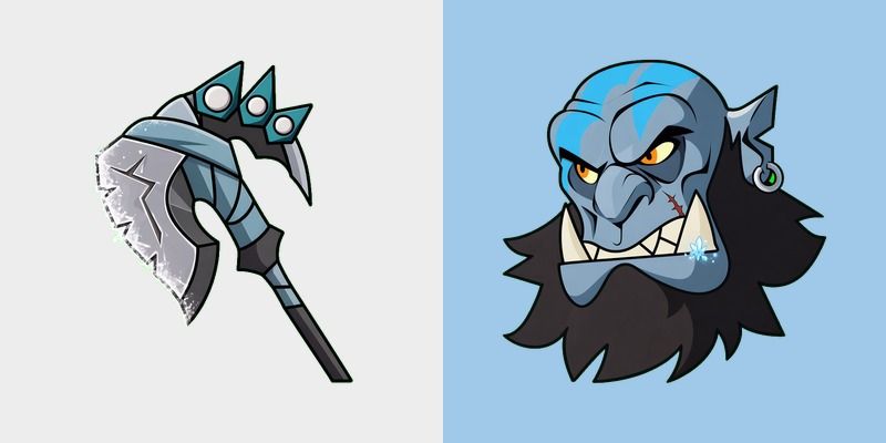Frost Xull Axe Cursor