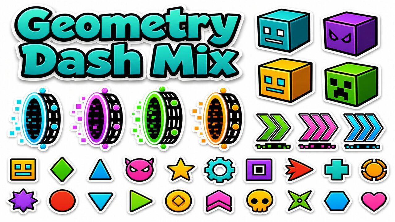 Geometry Dash Mix Packs