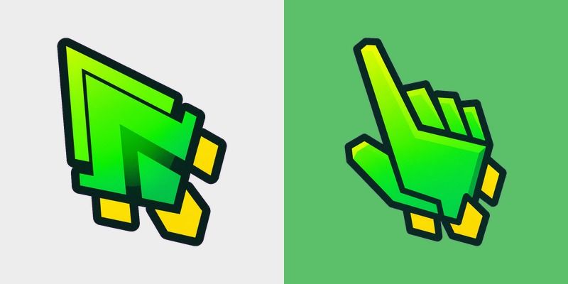 Geometry Dash Green Trail