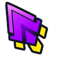 Geometry Dash Purple Trail Default