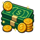 Gimkit Cash & Upgrade Button Default