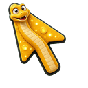 Golden Canyon Snake Cursor Default