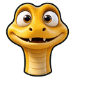 Golden Canyon Snake Cursor Pointer