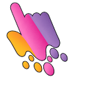 Gradient Stain of Paint Pointer
