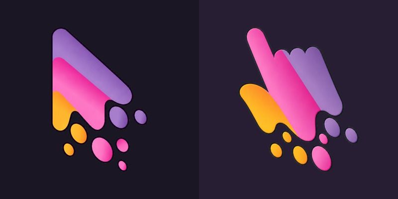 Gradient Stain of Paint