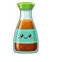 Green Cap Soy Sauce Cursor Pointer