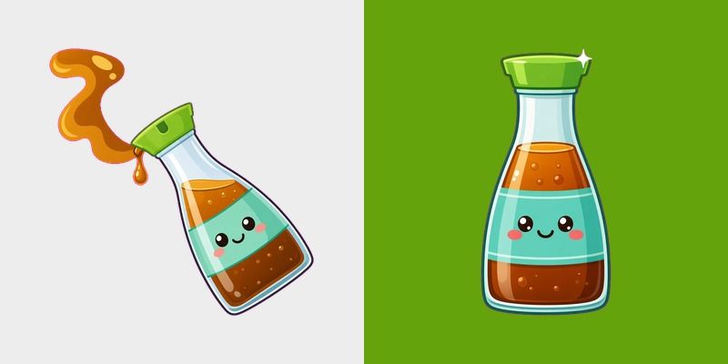 Green Cap Soy Sauce Cursor