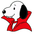Halloween Snoopy & Charlie Cursor Default