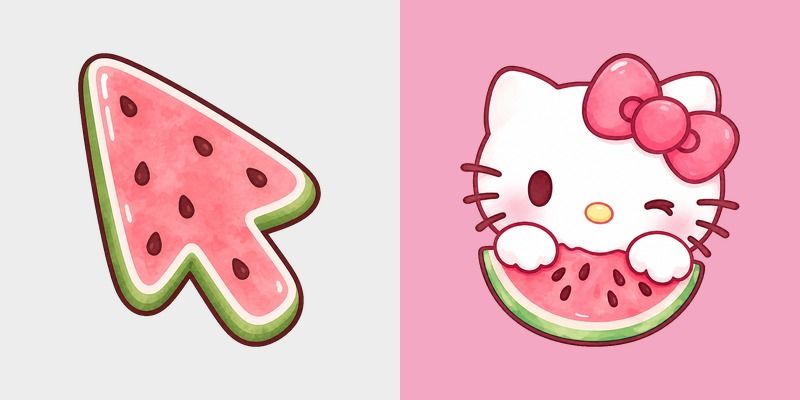Hello Kitty Watermelon