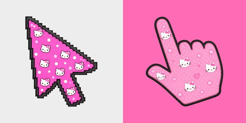 Hello Kitty Y2K Pixel