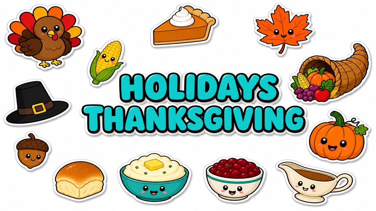 Holidays Thanksgiving - Custom cursor collection preview