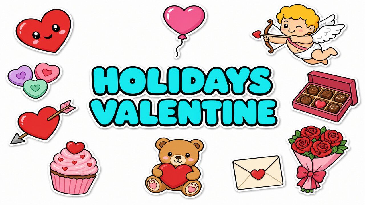 Holidays Valentine - Custom cursor collection preview