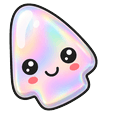 Holo Iridescent Blob Default