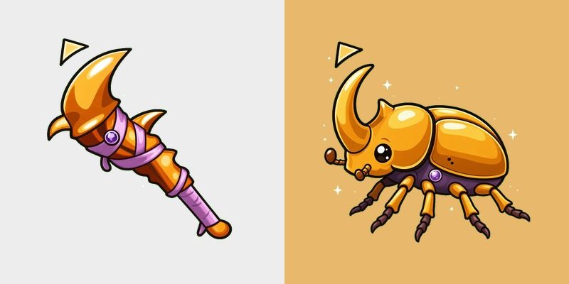Honey Beetle Spire Cursor