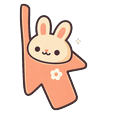 Honey Bunny Parcel Cursor Default