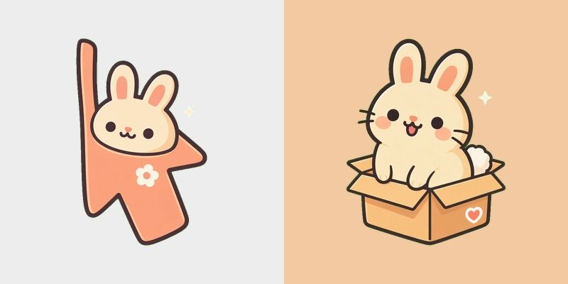 Honey Bunny Parcel Cursor