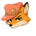 Honey Cap Fox Cursor Default