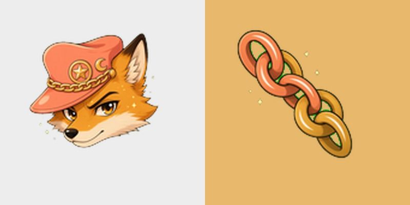 Honey Cap Fox Cursor