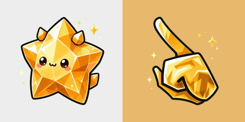 Honey Crystal Sprite Cursor